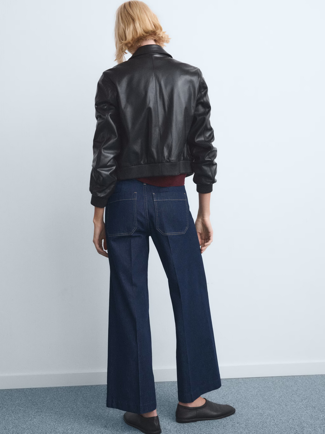 Расклешенные джинсы MANGO модель 27011234_TS Фото