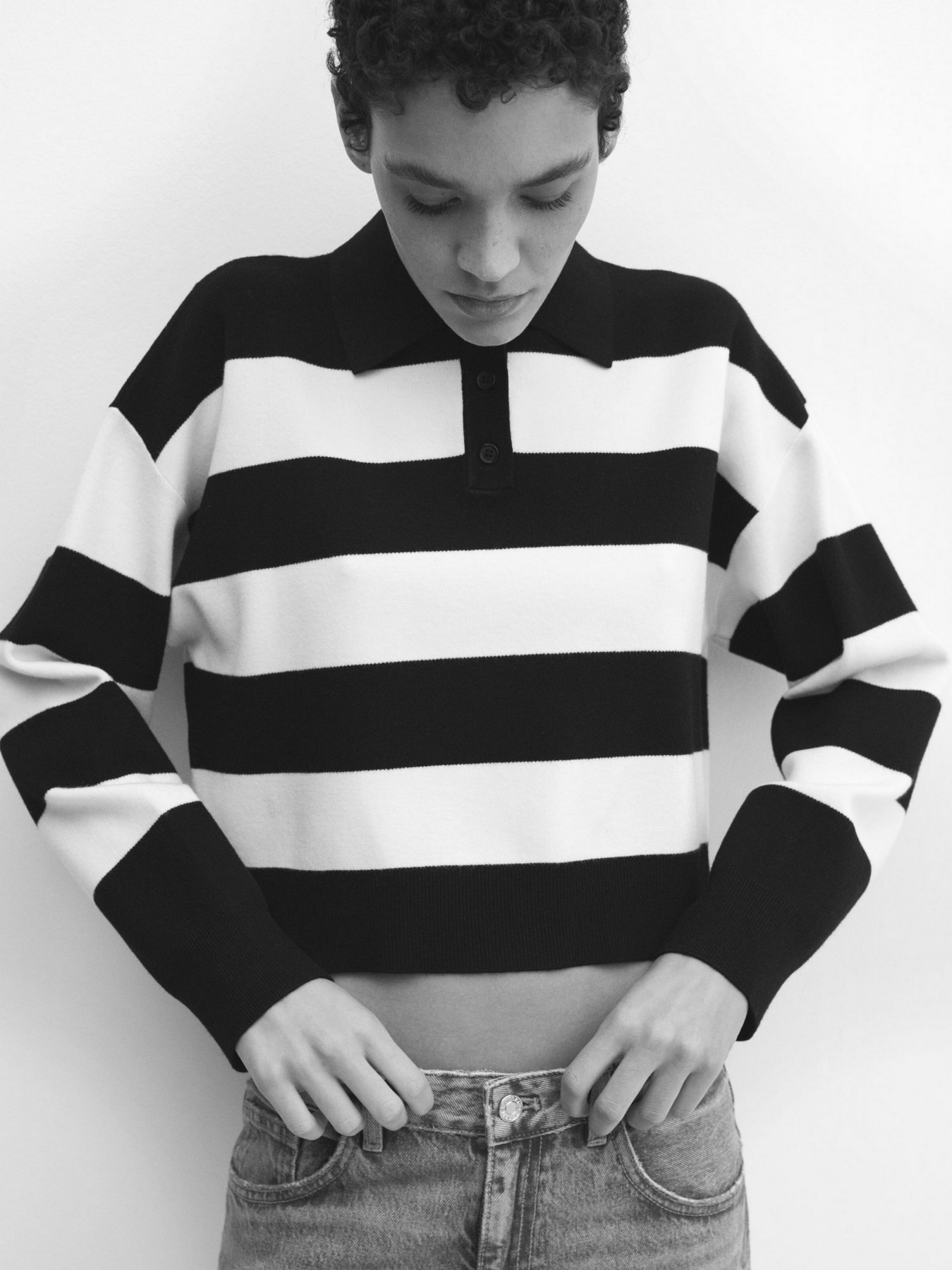 Поло MANGO Dora модель 67023272_99 Фото