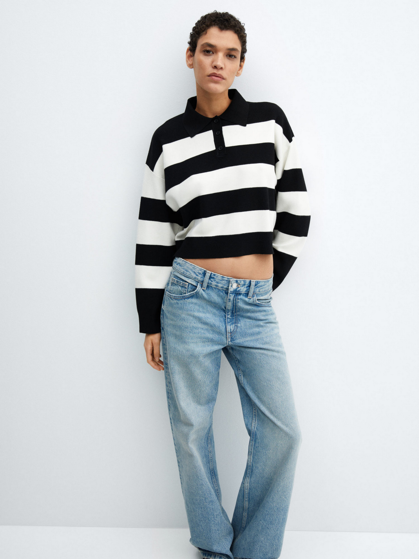 Поло MANGO Dora модель 67023272_99 Фото