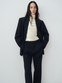 Класичні штани MANGO модель 17006369_56 Фото