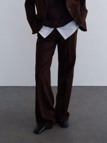 Классические штаны MANGO модель 17016362_30 Фото