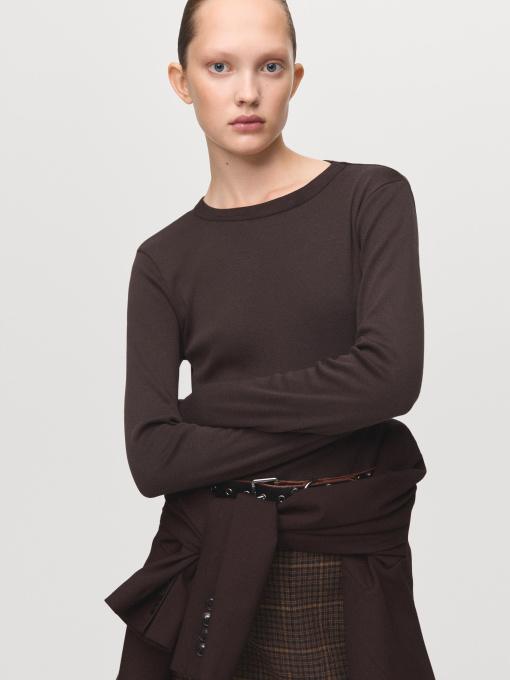 Лонгслів MANGO модель 27001352_30 Фото