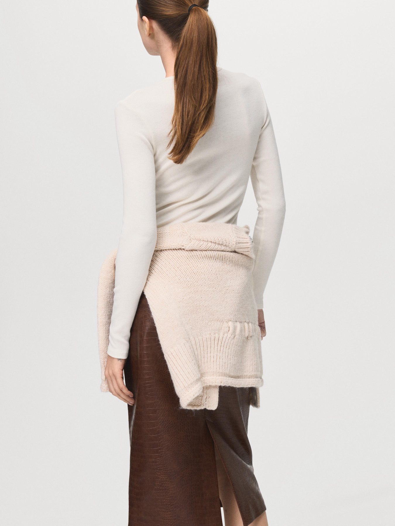 Лонгслив MANGO модель 27001355_2 Фото