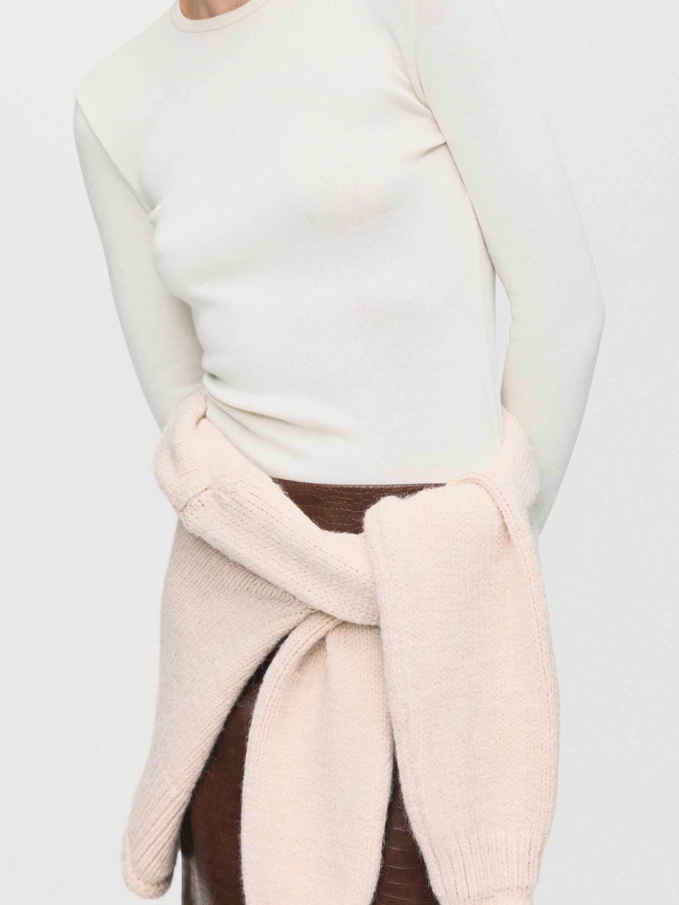 Лонгслив MANGO модель 27001355_2 Фото