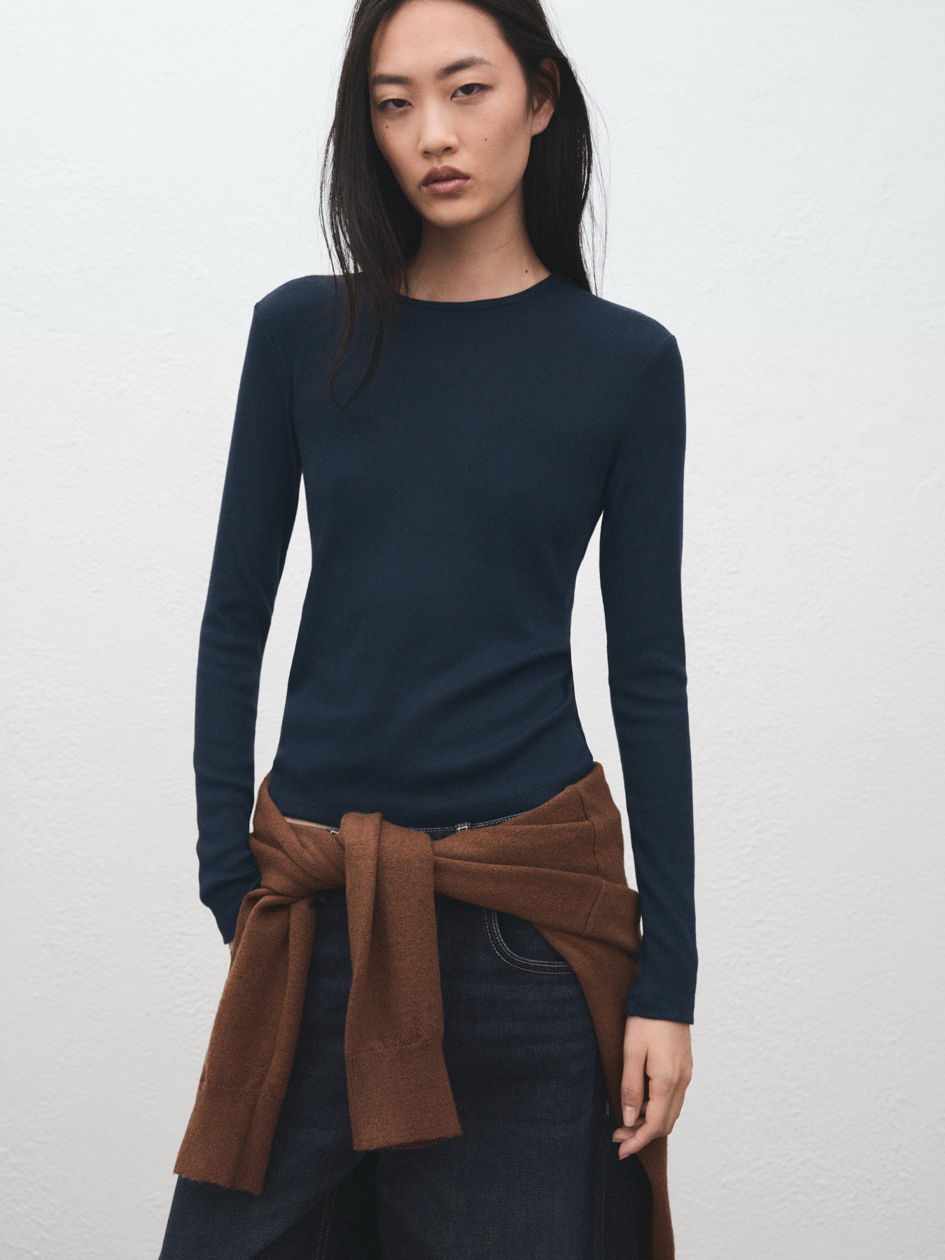 Лонгслів MANGO модель 27001355_57 Фото