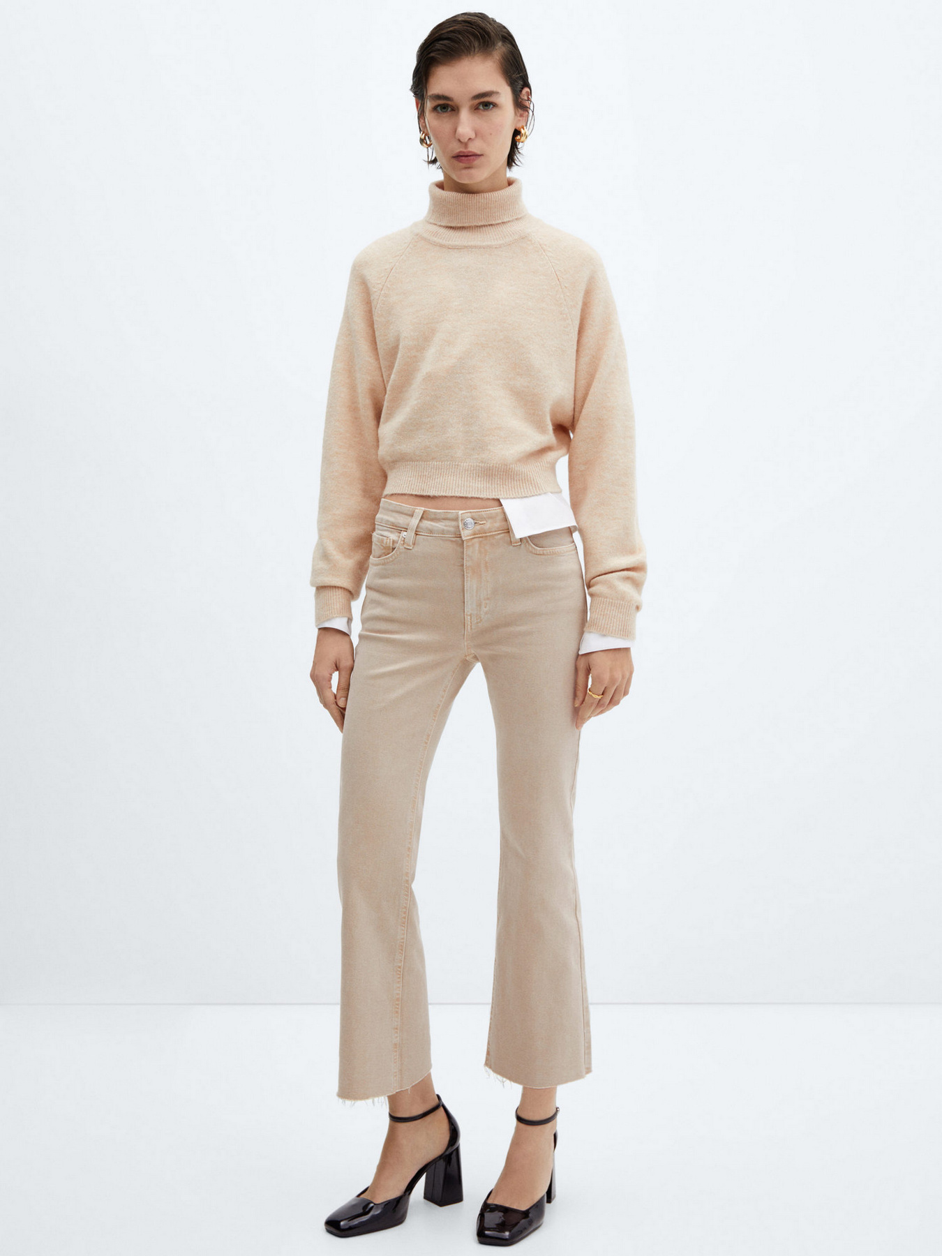 Джинси кльош MANGO Sienna Модель 67040296_7 Фото