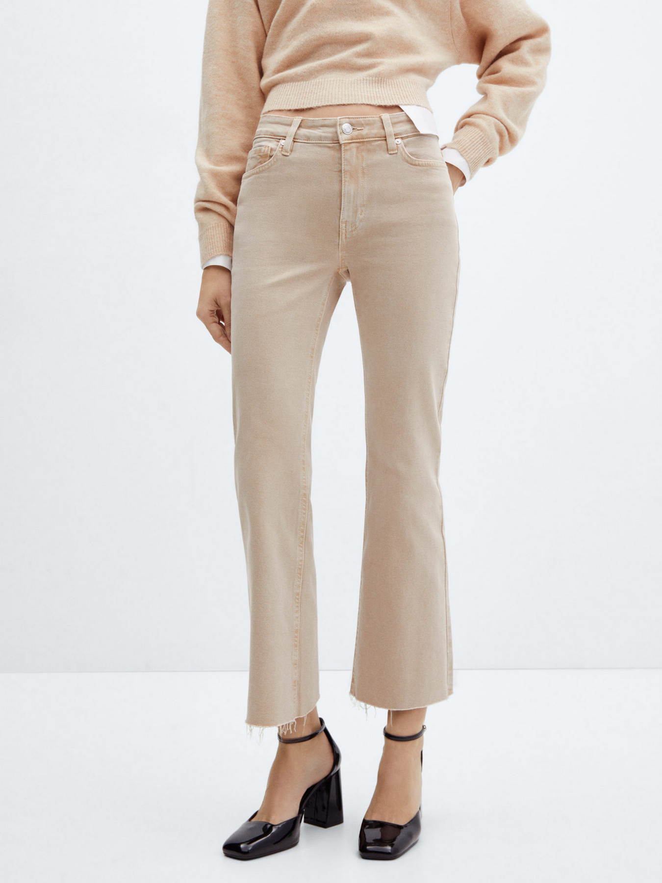 Джинси кльош MANGO Sienna Модель 67040296_7 Фото