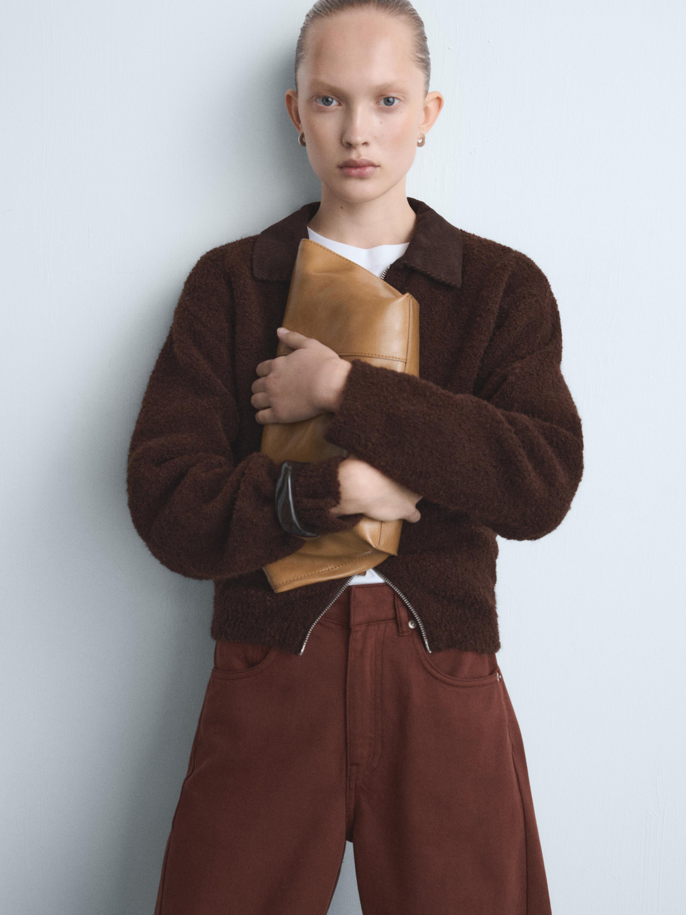 Широкие джинсы MANGO модель 27021319_28 Фото