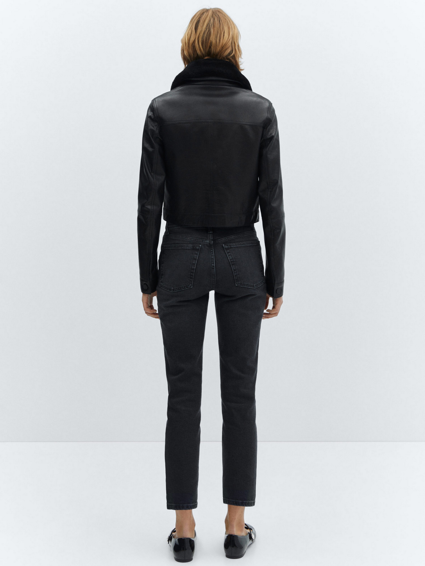 Зауженные джинсы MANGO Claudia модель 67040673_TN Фото