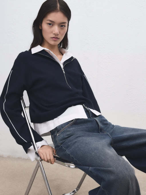 Світшот MANGO модель 27051263_56 Фото