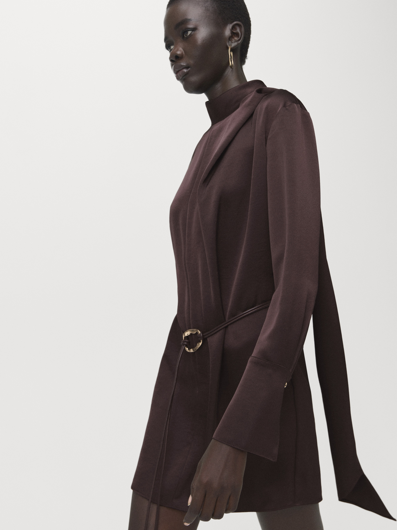 Платье мини MANGO модель 27051284_30 Фото