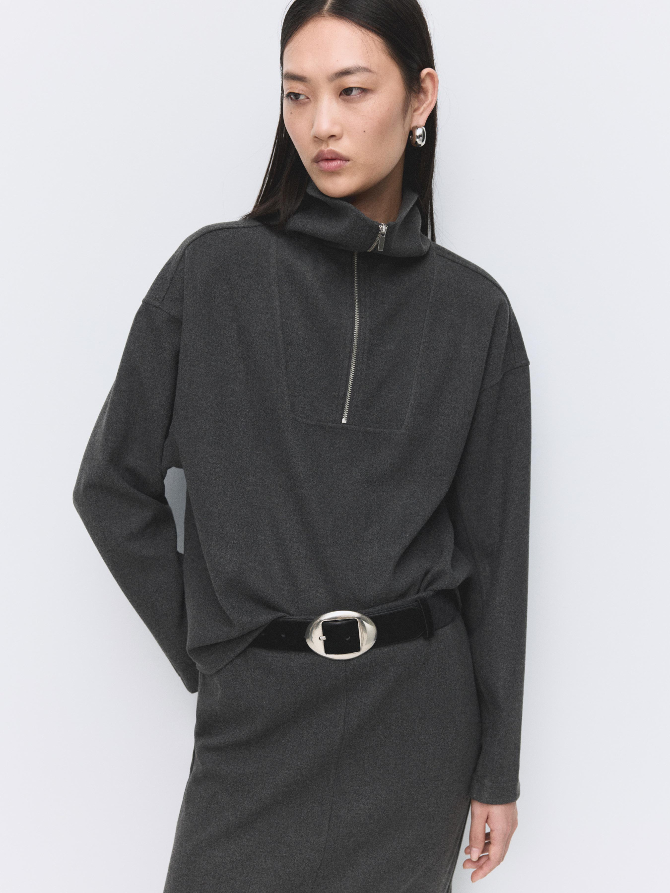 Свитшот MANGO модель 27051287_96 Фото