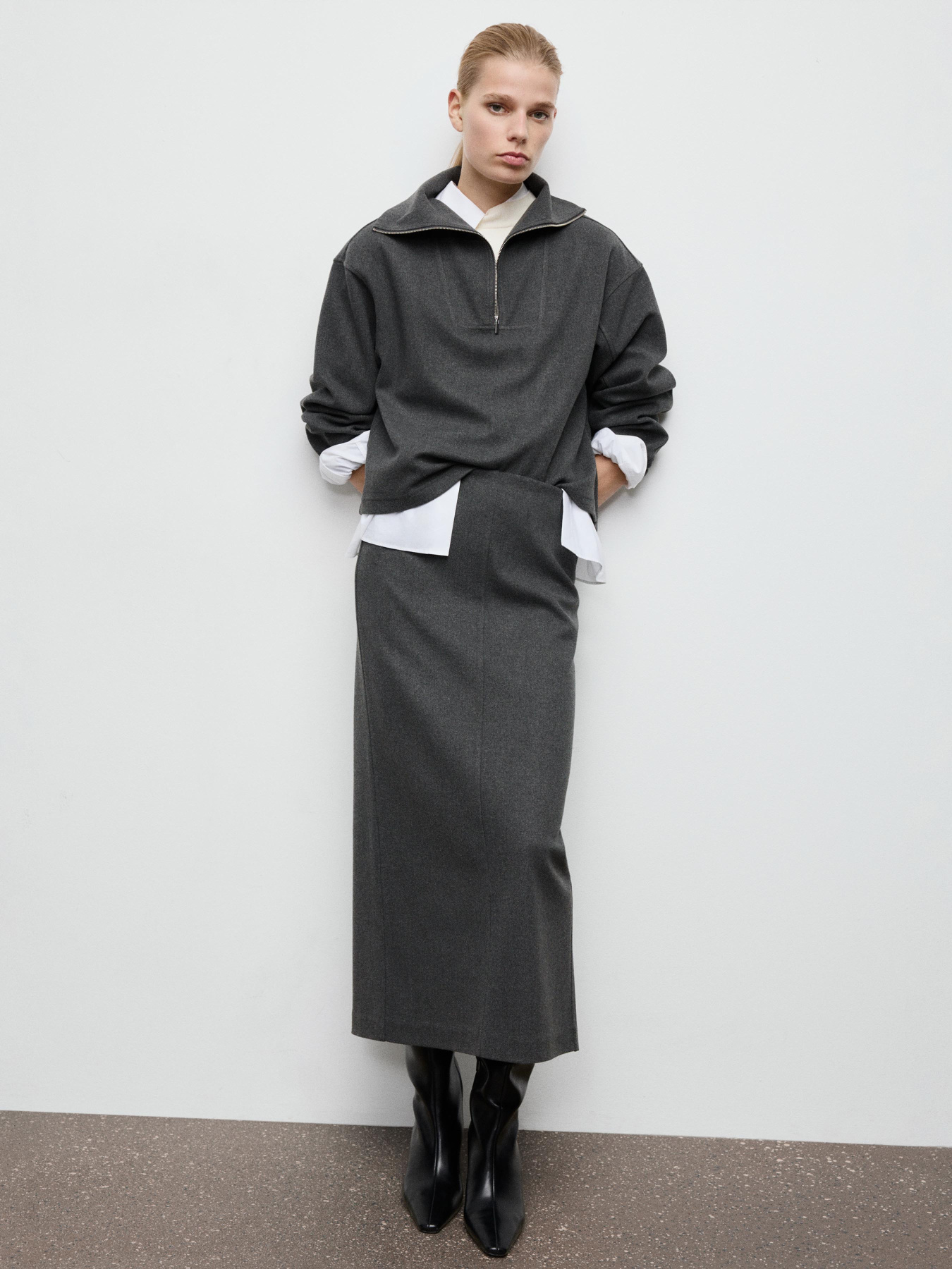 Свитшот MANGO модель 27051287_96 Фото