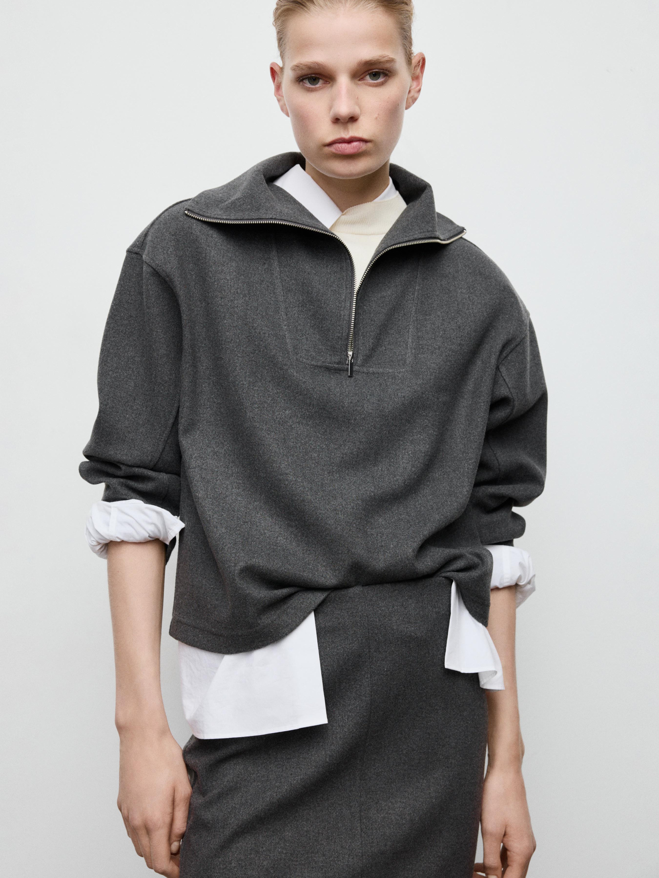 Свитшот MANGO модель 27051287_96 Фото