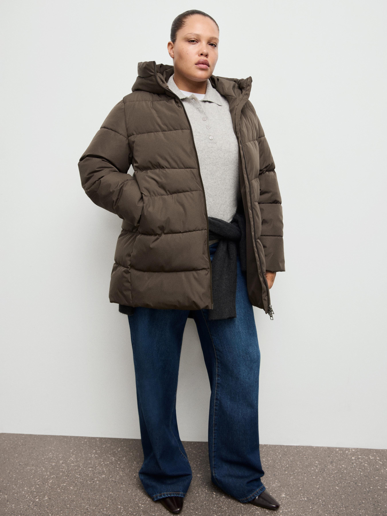 Зимняя куртка MANGO модель 27061185_30 Фото