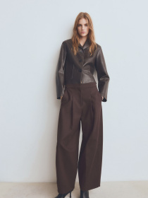 Куртка кожаная MANGO модель 27091329_32 Фото