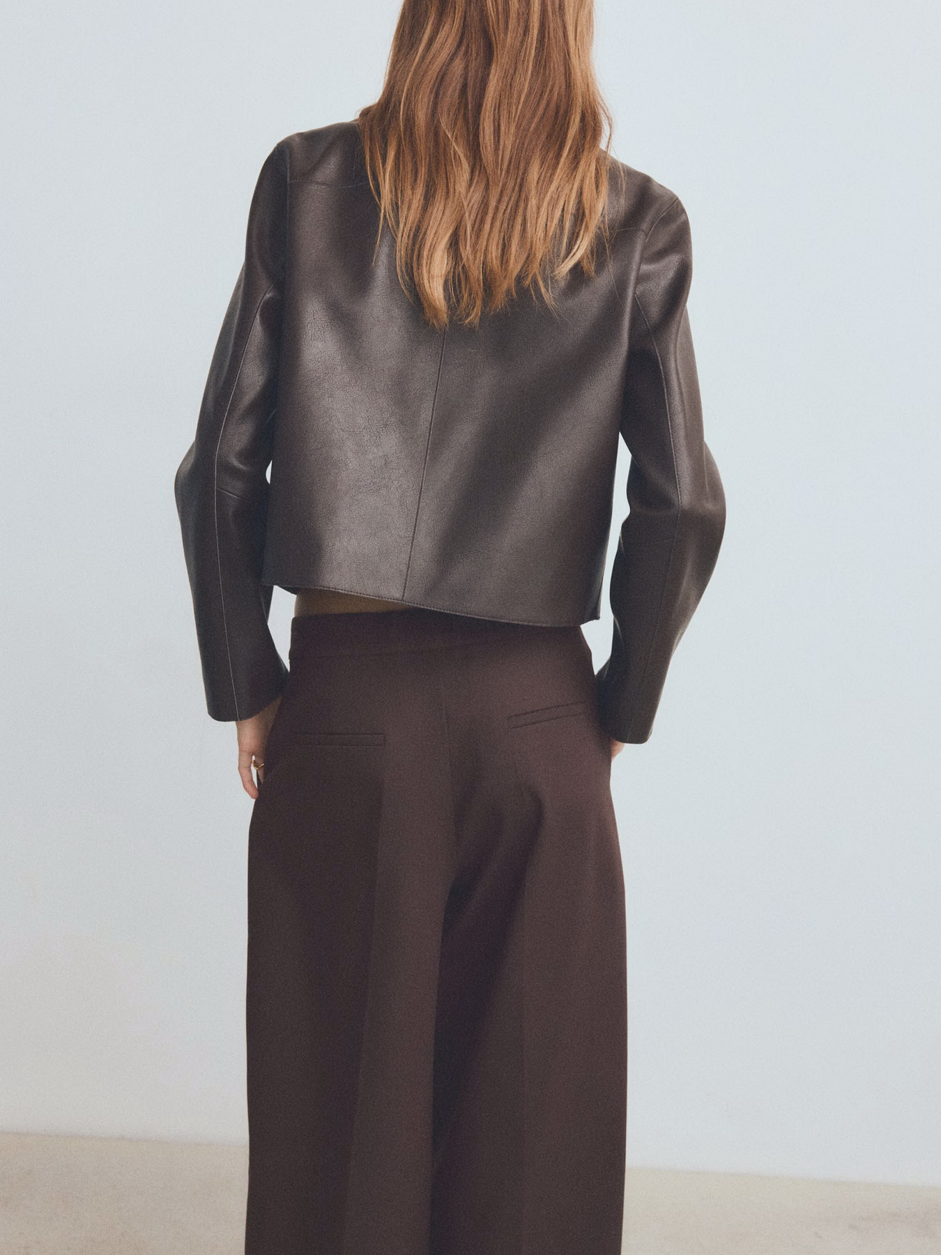 Куртка кожаная MANGO модель 27091329_32 Фото