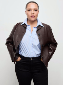 Куртка кожаная MANGO модель 27091329_32 Фото