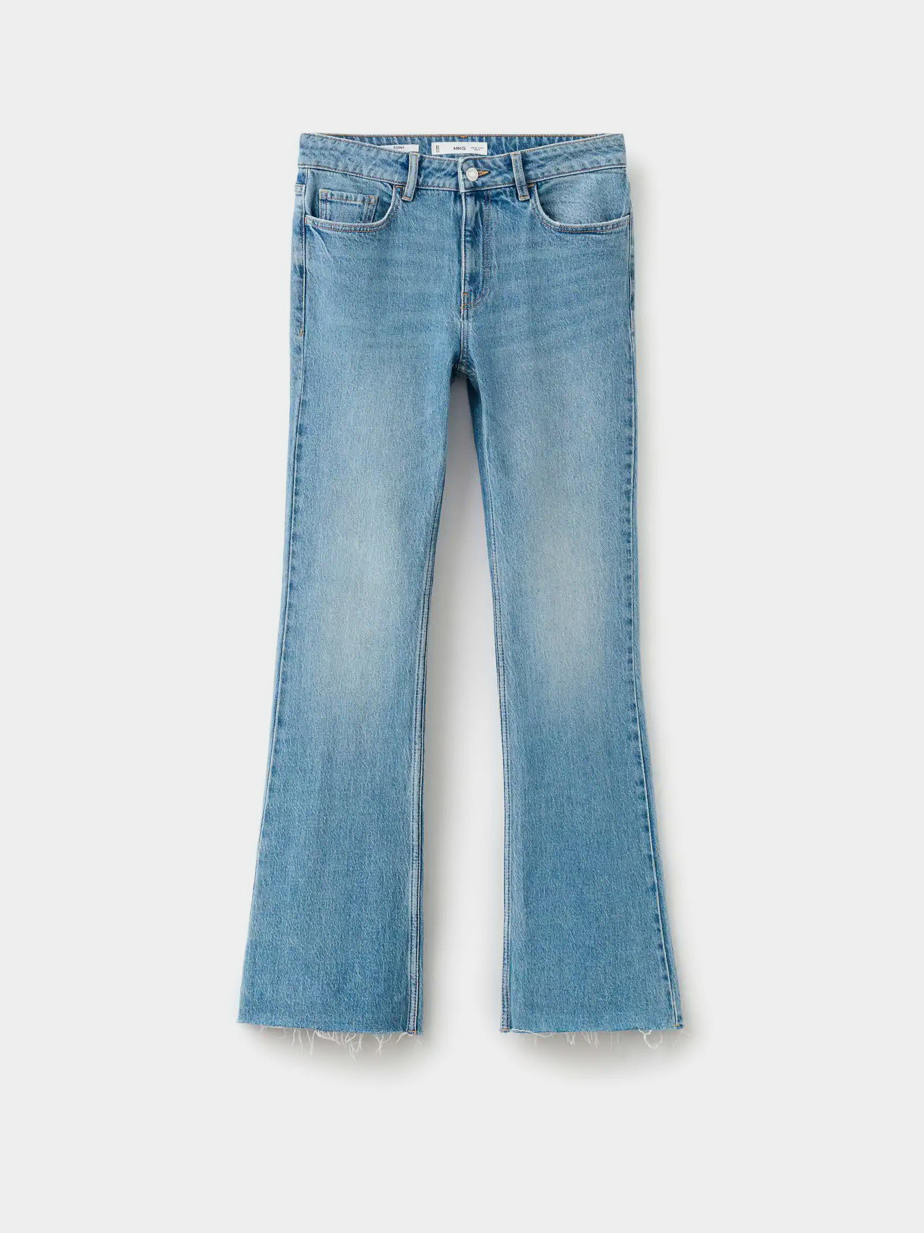 Расклешенные джинсы MANGO модель 27001243_TM Расклешенные джинсы MANGO модель 27001243_TM Фото