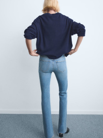 Расклешенные джинсы MANGO модель 27001243_TM Расклешенные джинсы MANGO модель 27001243_TM Фото