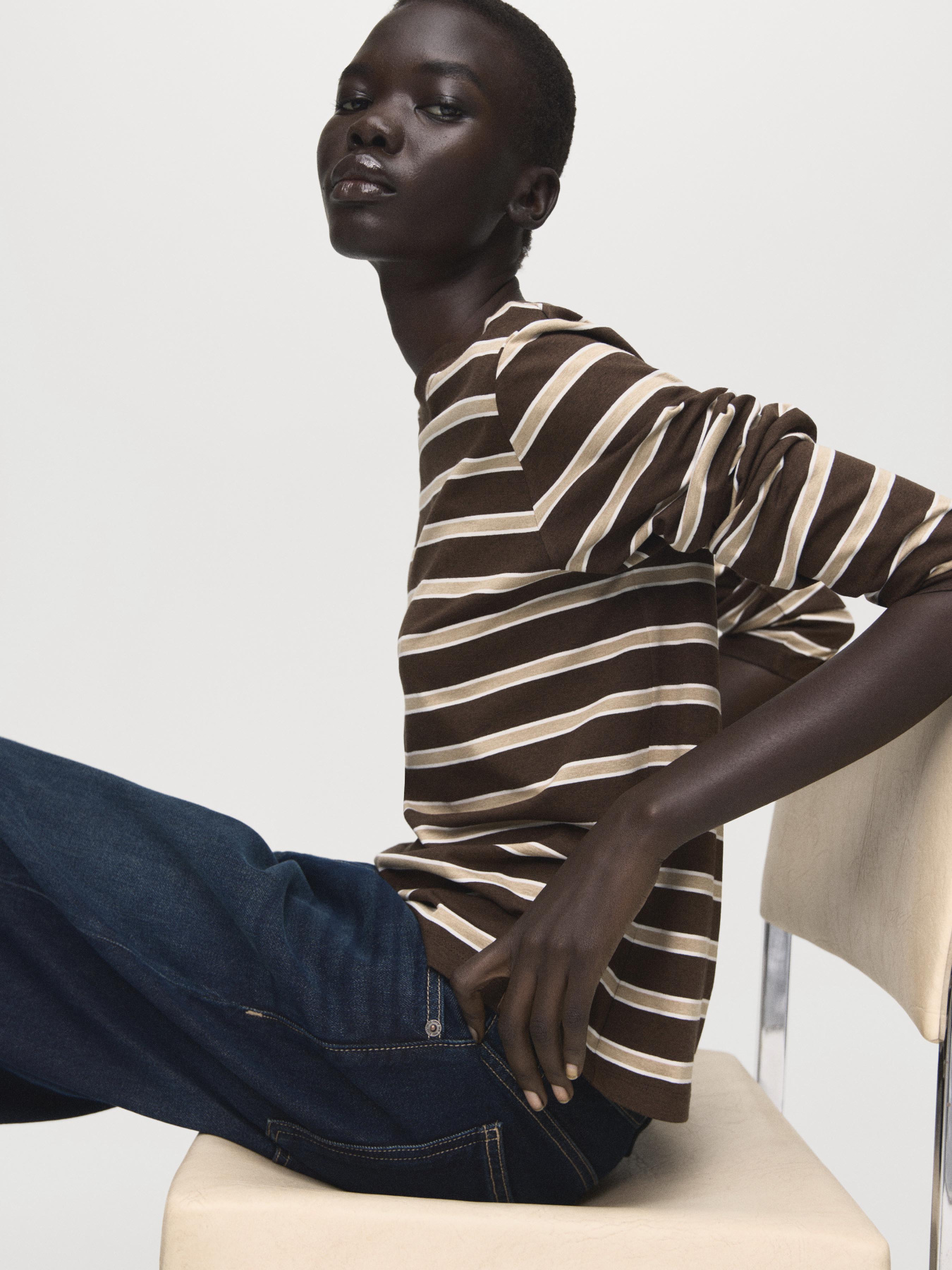 Лонгслів MANGO модель 27001358_30 Фото