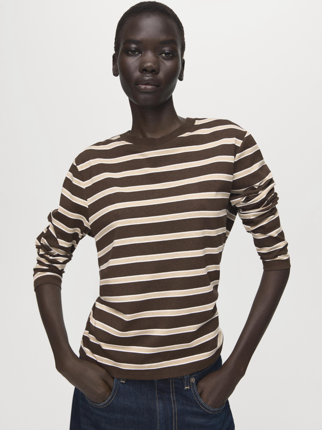 Лонгслів MANGO модель 27001358_30 Фото