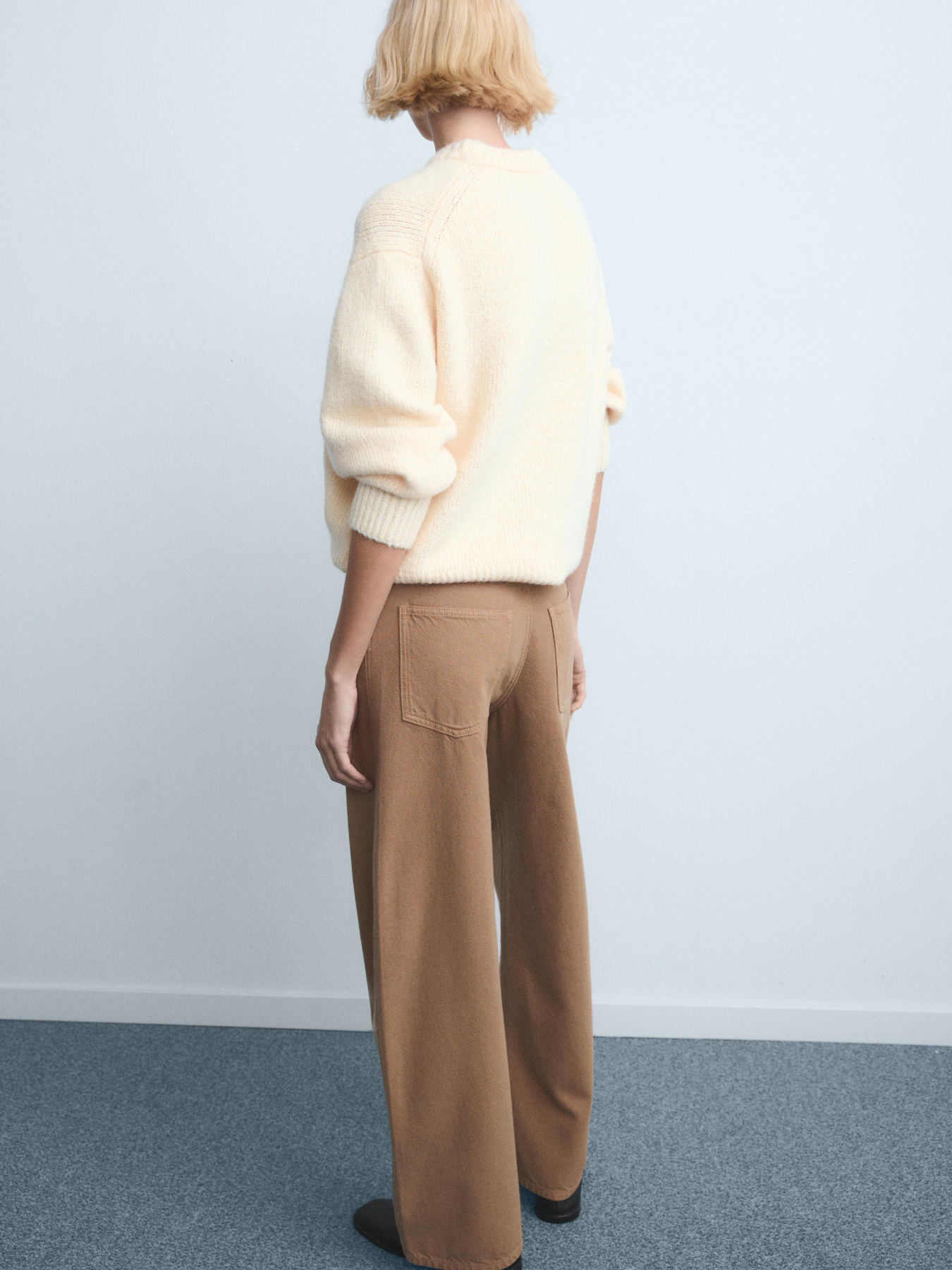 Широкие джинсы MANGO модель 27011270_7 Фото