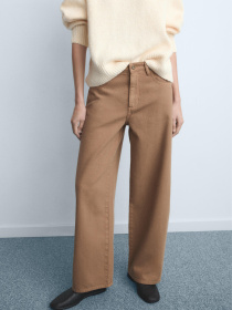 Широкие джинсы MANGO модель 27011270_7 Фото