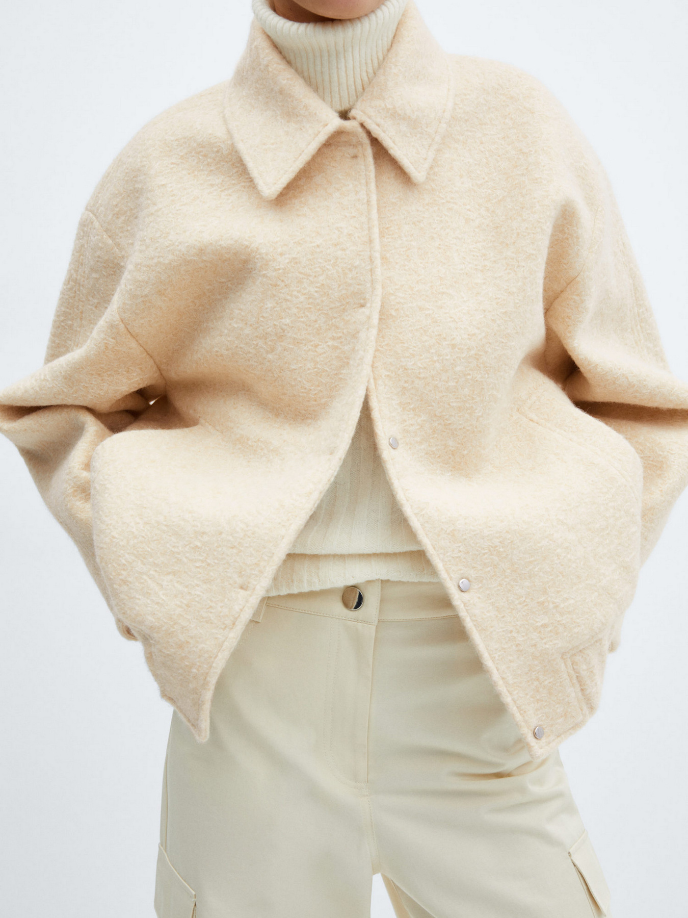 Бомбер MANGO Pop модель 67043263_11 Фото