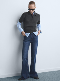 Расклешенные джинсы MANGO модель 27021193_TO Фото