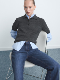 Расклешенные джинсы MANGO модель 27021193_TO Фото