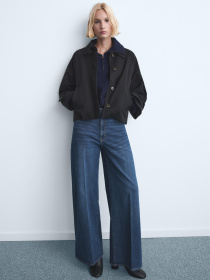 Широкие джинсы MANGO модель 27021195_TO Фото