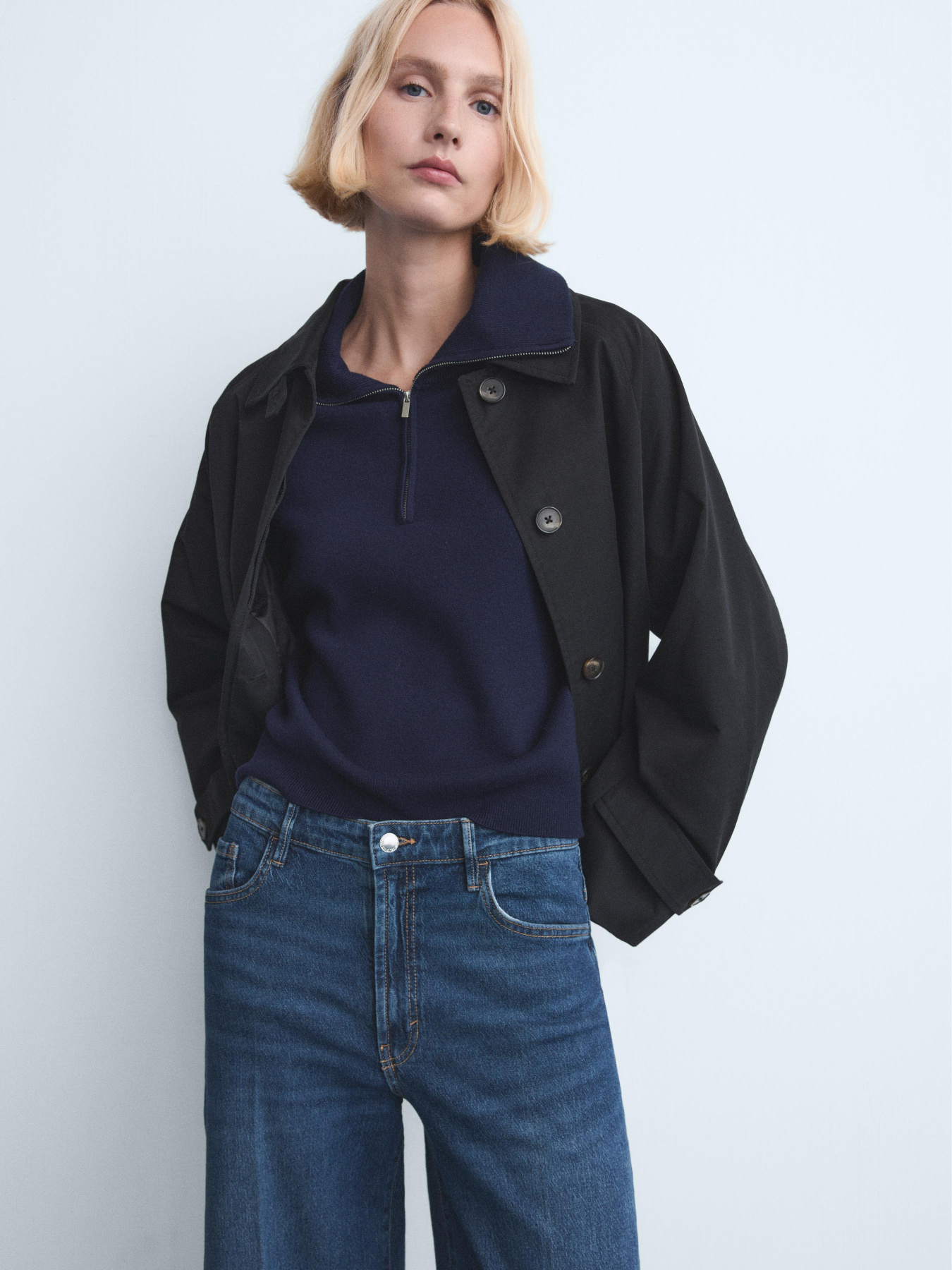 Широкие джинсы MANGO модель 27021195_TO Широкие джинсы MANGO модель 27021195_TO Фото