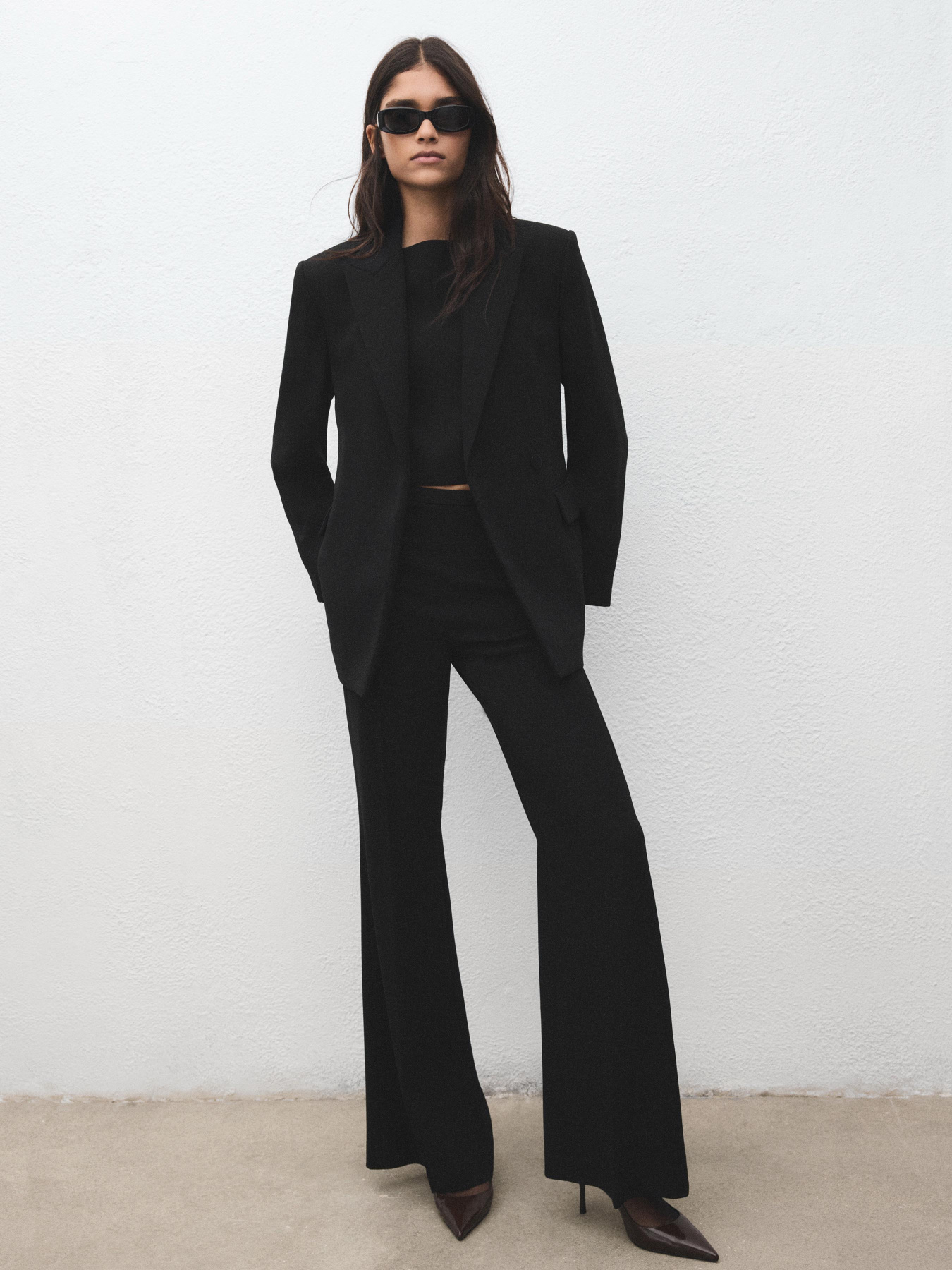 Штани повсякденні MANGO модель 27041320_99 Фото