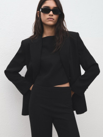 Повседневные штаны MANGO модель 27041320_99 Фото