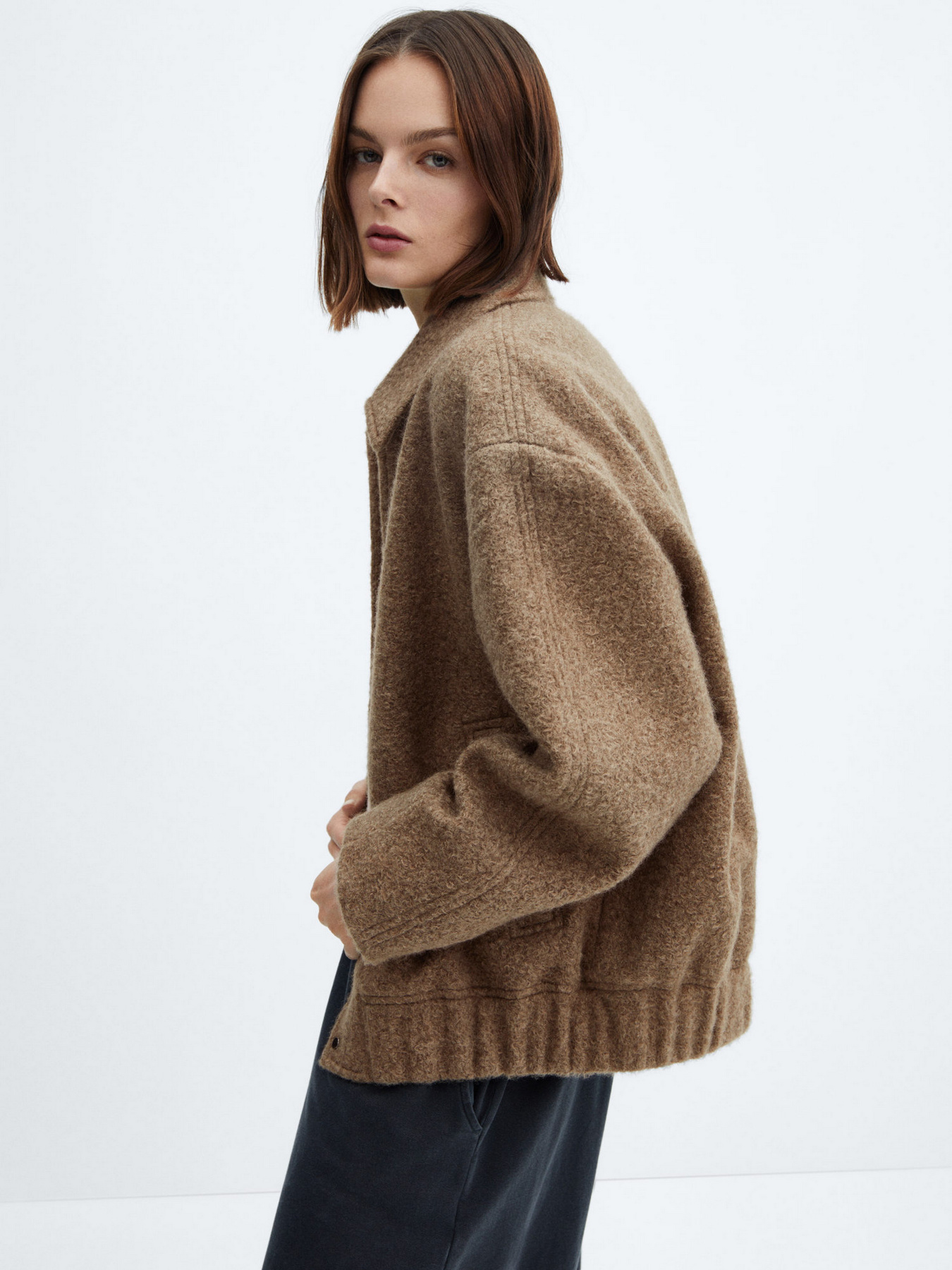 Бомбер MANGO Pop модель 67043263_37 Фото