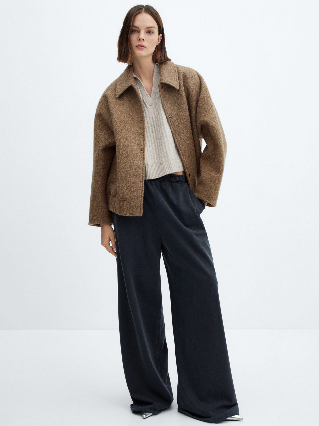 Бомбер MANGO Pop модель 67043263_37 Фото