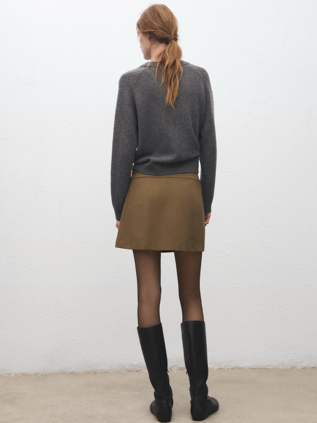 Юбка мини MANGO модель 27061282_30 Фото