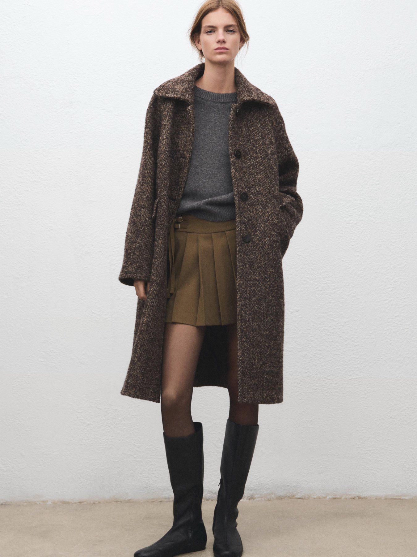 Юбка мини MANGO модель 27061282_30 Фото