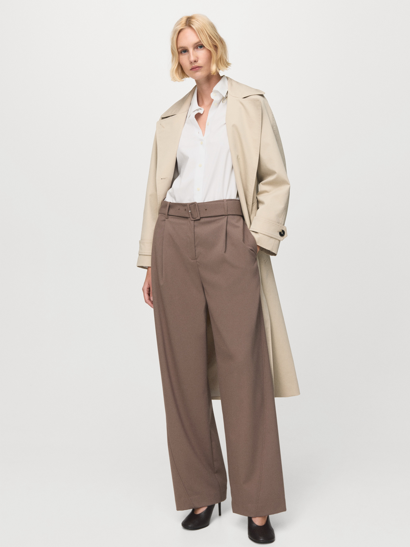 Рубашка повседневная MANGO модель 27091246_2 Фото