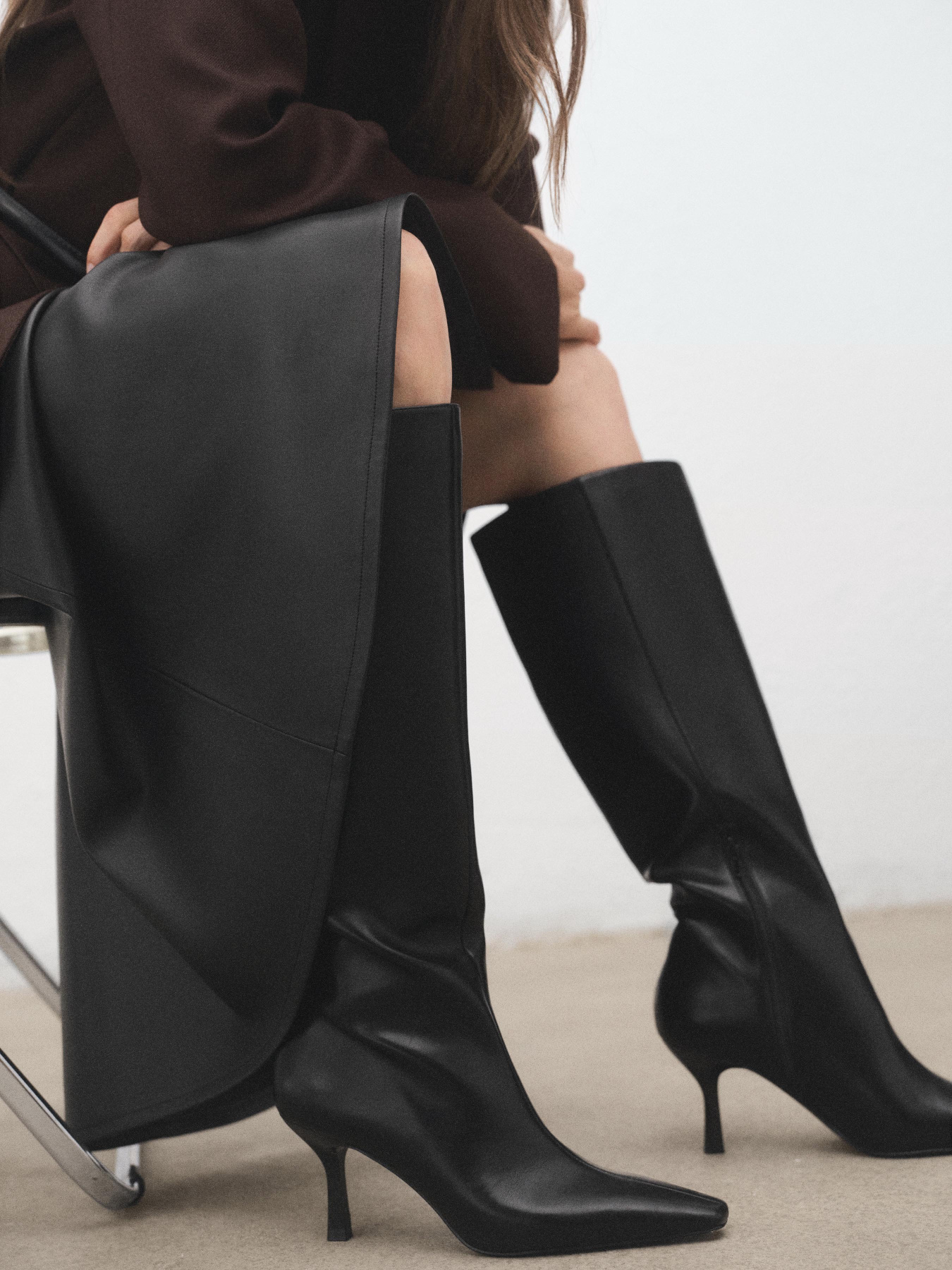 Чоботи MANGO модель 17097775_99 Фото