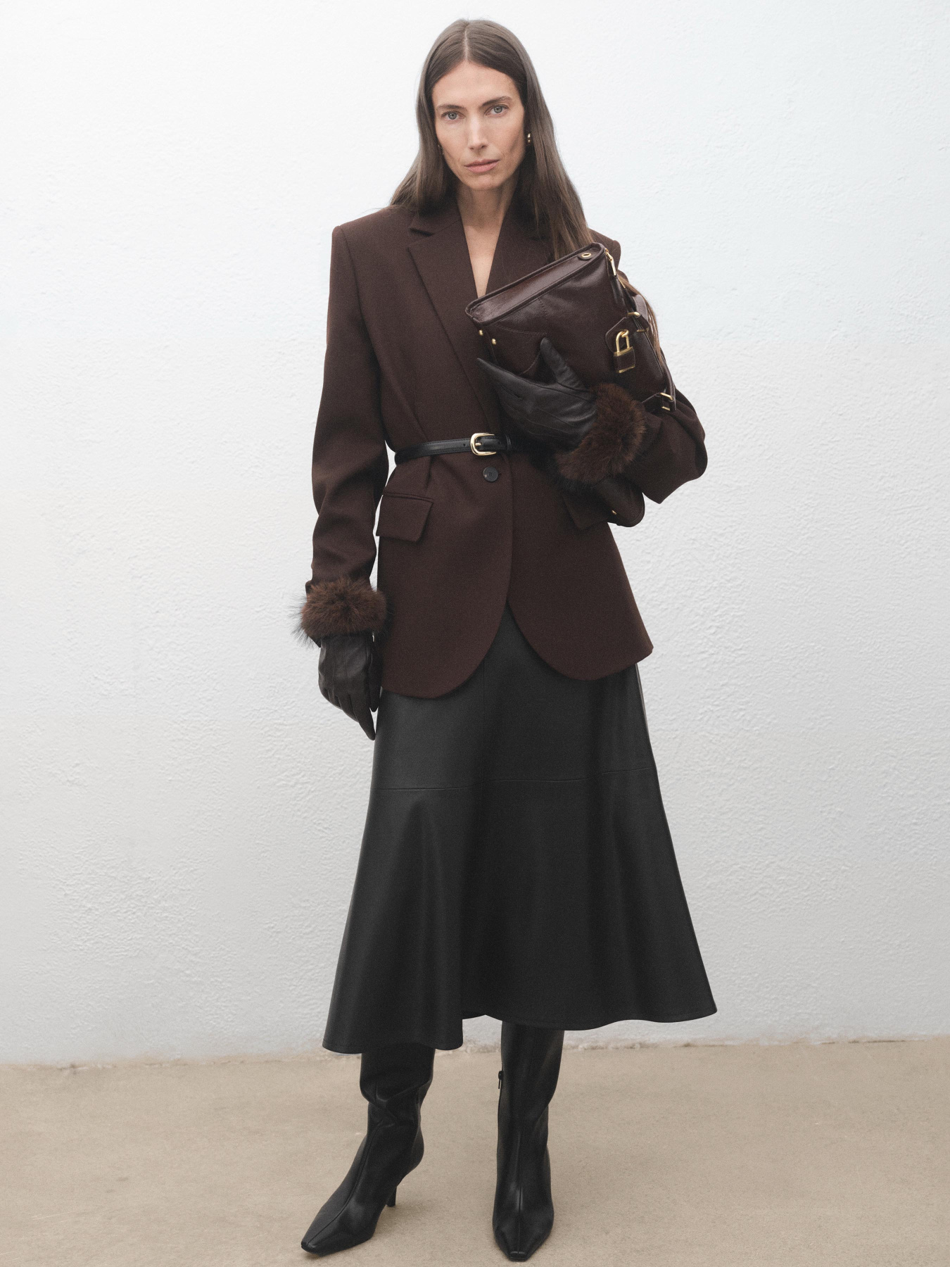 Чоботи MANGO модель 17097775_99 Фото