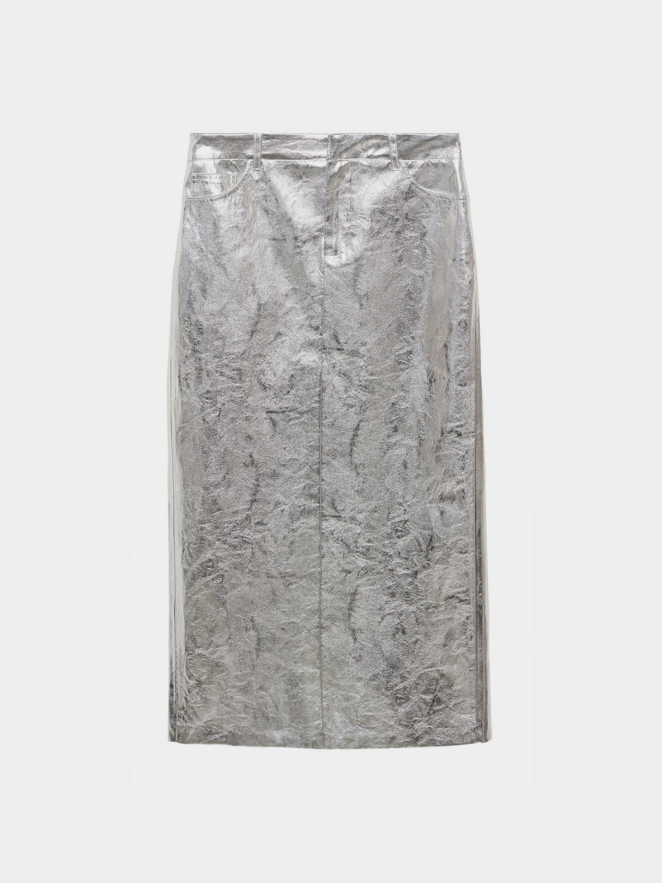 Юбка миди MANGO Silver2 модель 67051506_PL Юбка миди MANGO Silver2 модель 67051506_PL Фото