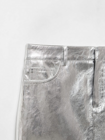 Юбка миди MANGO Silver2 модель 67051506_PL Юбка миди MANGO Silver2 модель 67051506_PL Фото