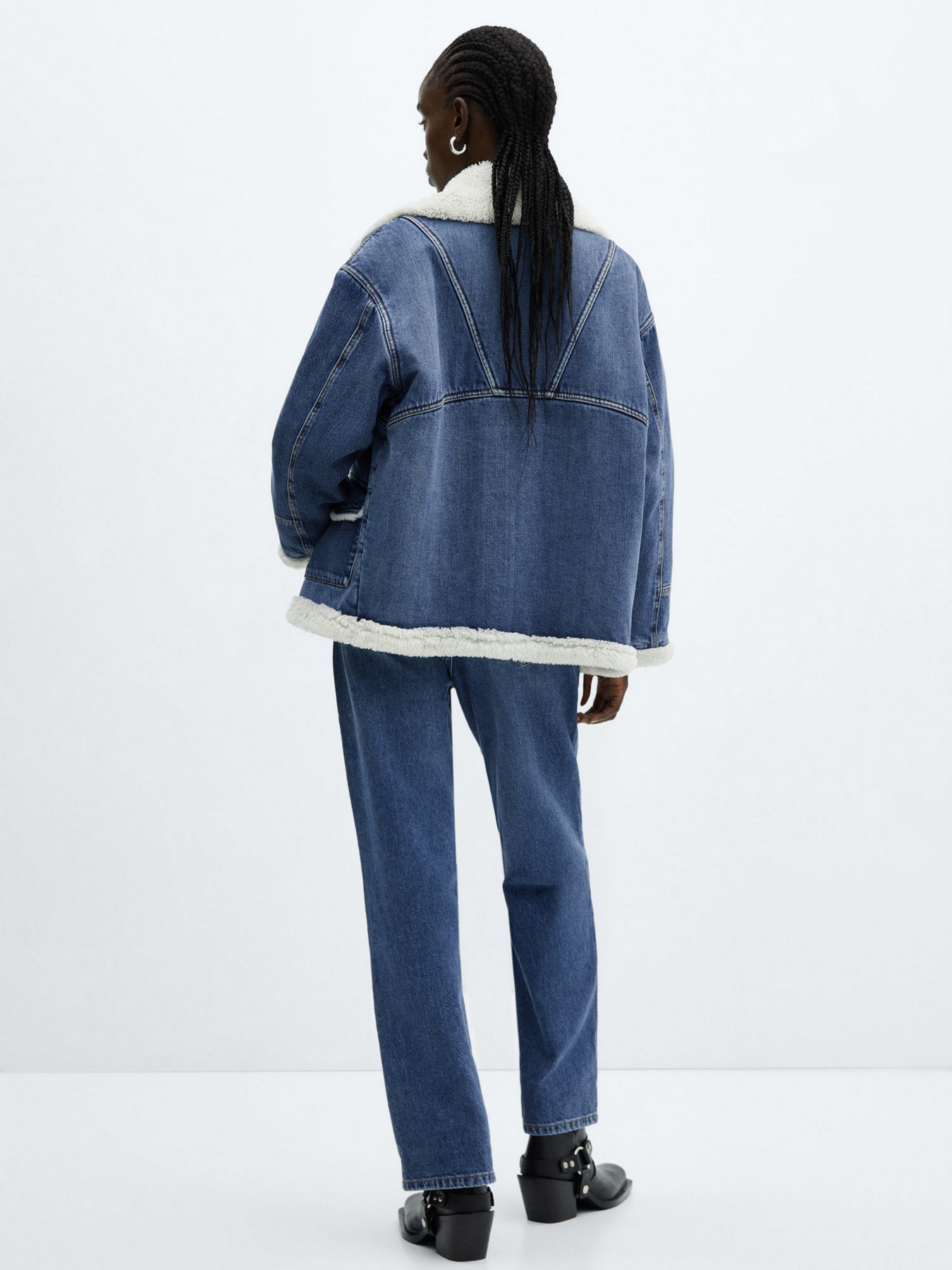 Джинсовая куртка MANGO Phoebe модель 67060434_TO Фото