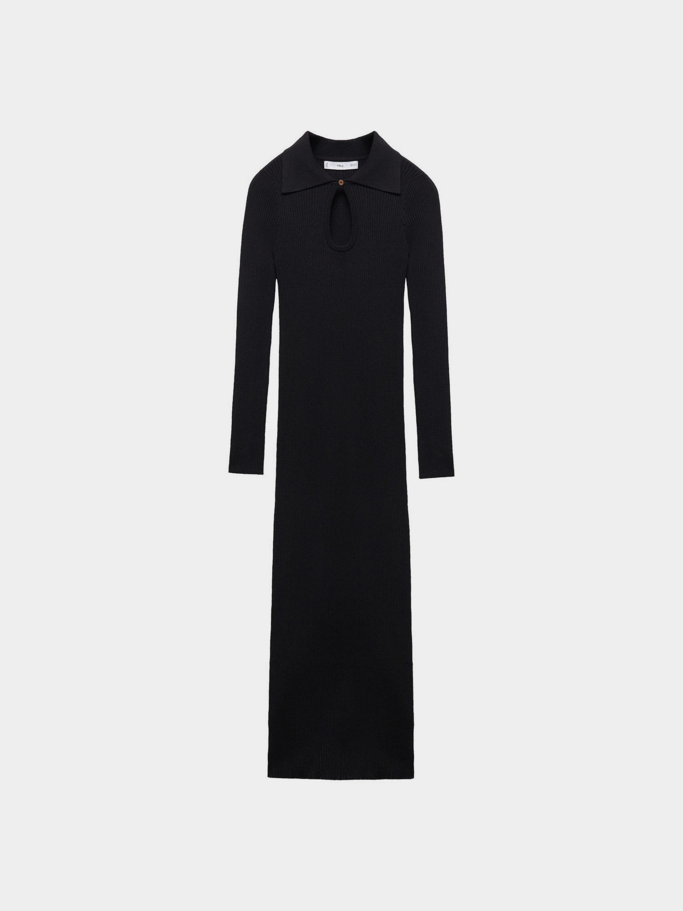 Платье миди MANGO Coletas модель 67063264_99 Фото