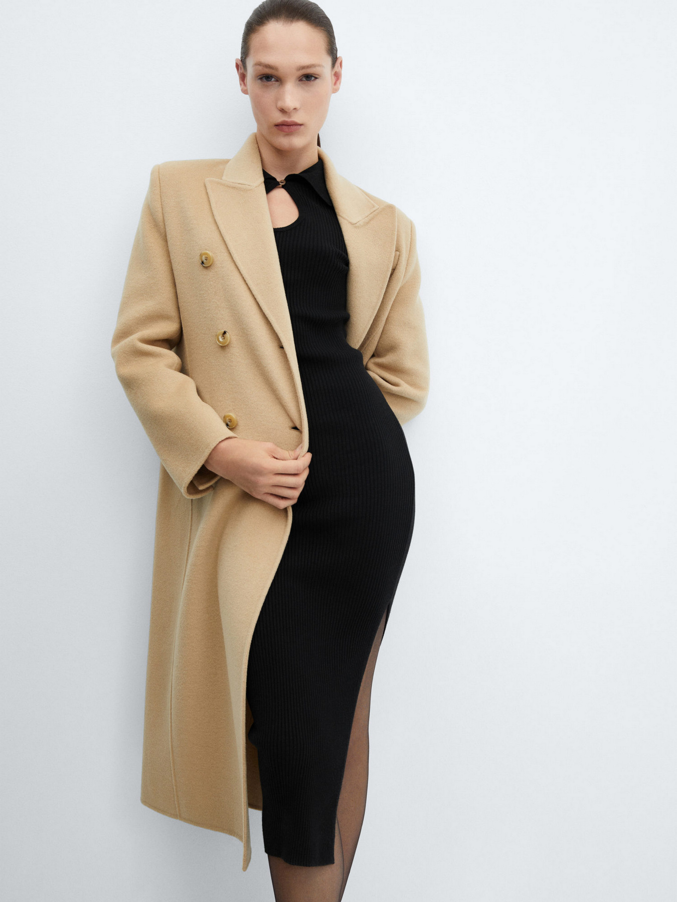 Сукня міді MANGO Coletas модель 67063264_99 Сукня міді MANGO Coletas модель 67063264_99 Фото