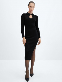 Сукня міді MANGO Coletas модель 67063264_99 Сукня міді MANGO Coletas модель 67063264_99 Фото