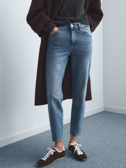 Джинси мом MANGO модель 27011242_TM Фото