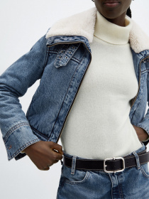 Джинсовая куртка MANGO Rachel модель 67070436_TO Фото